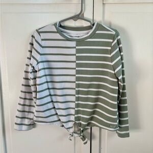 Vineyard Vines girls block tie-tee